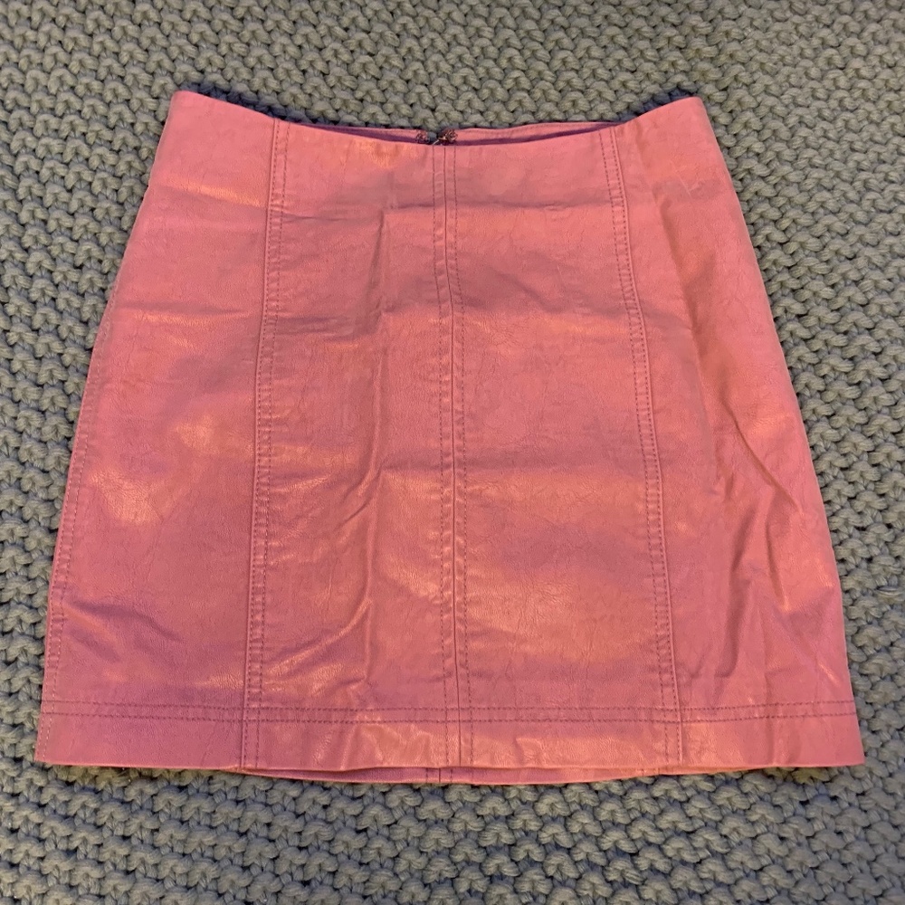 Pink skirt